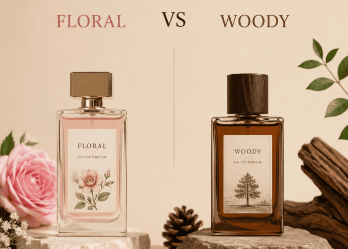 Floral vs Woody Perfumes